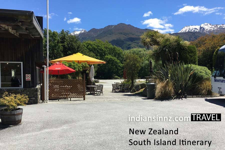 New Zealand south Island itinerary indians-in-nz