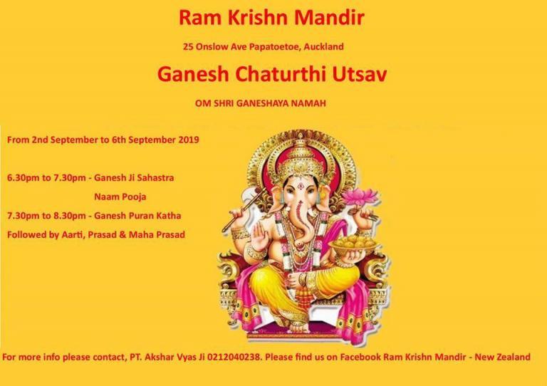 Ganesh Festival 2019 New Zealand
