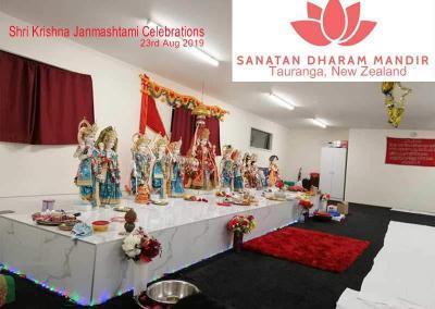 Sanatan Dharam Mandir Tauranga Krishna Janmashtami 2019
