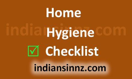 Home hygiene checklist