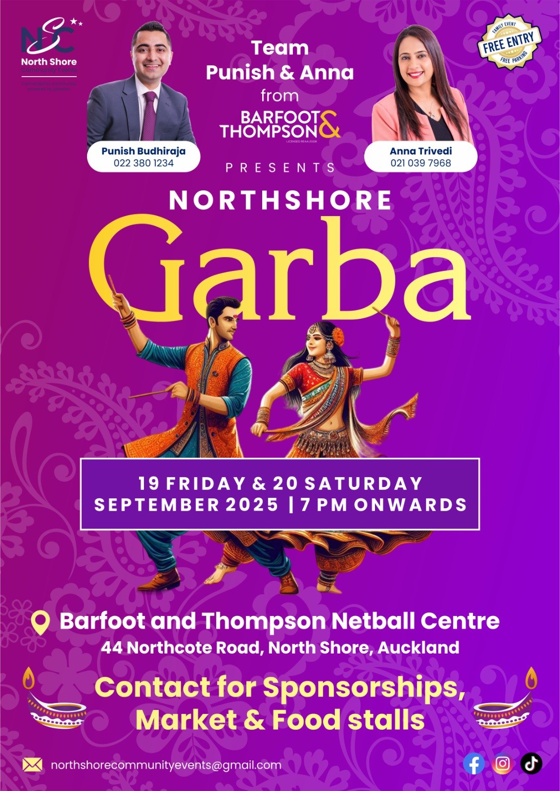 Garba Rolls Rolleston 2024
