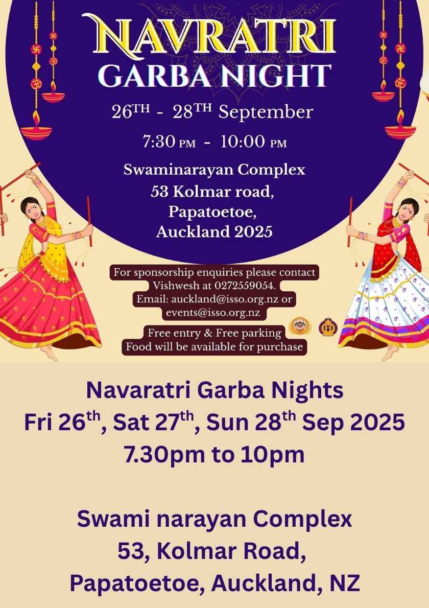 Garba Rolls Rolleston 2024